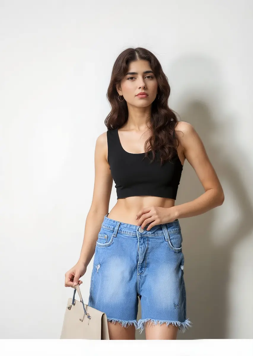 Task-46074983-1-1.webp invisible full coverage Padded Sports Bra in black - Image 1