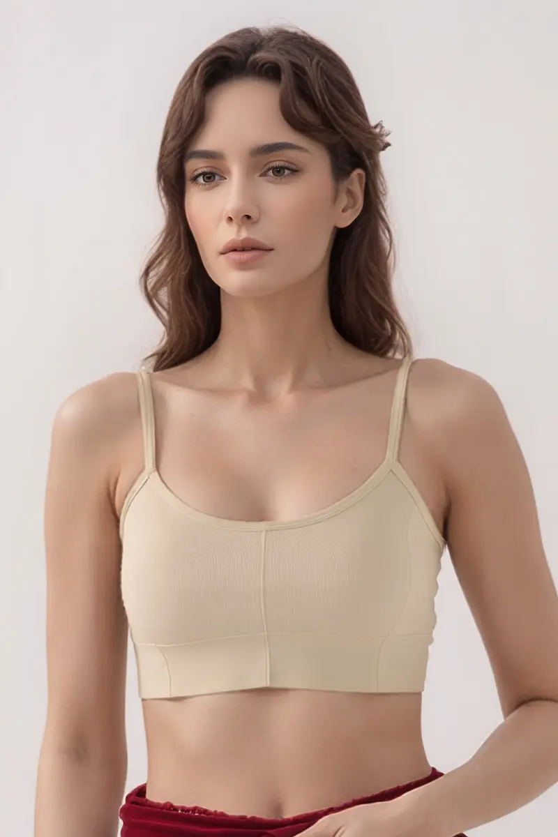 fdfdf.webp Seamless Bra with removable pads in nudes - Image 1
