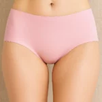 Baby Pink no visible marks Seamless Hipster panty for girls
