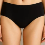 Seamless Luxe Hipster Black Panty