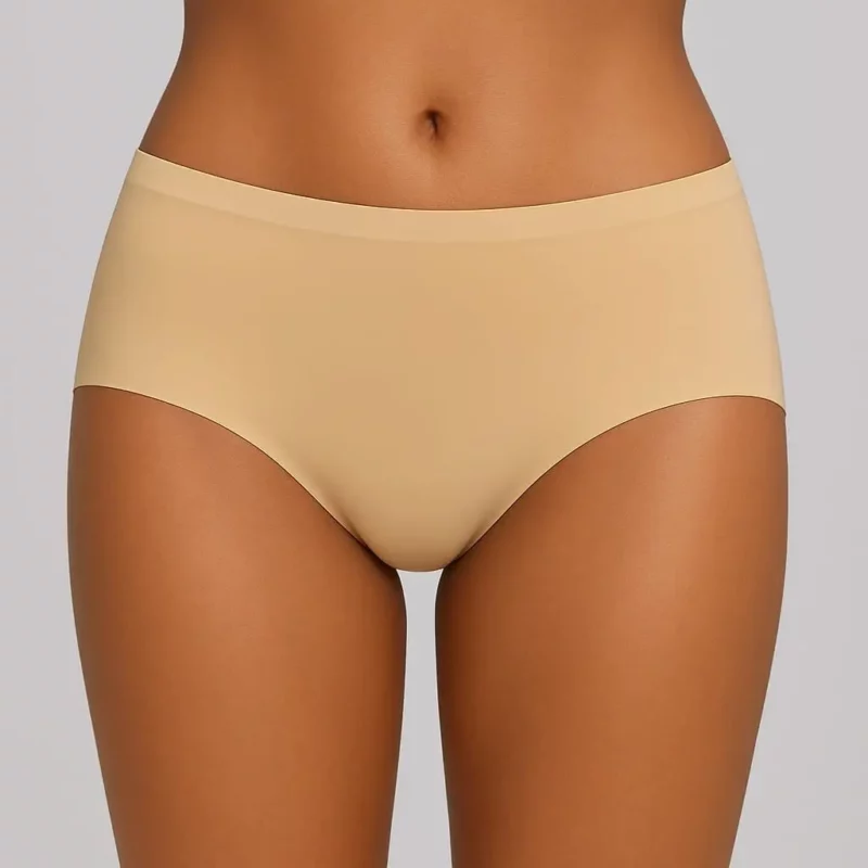 Bare Comfort MidRise Seamless Hipster Panty for women – Beige